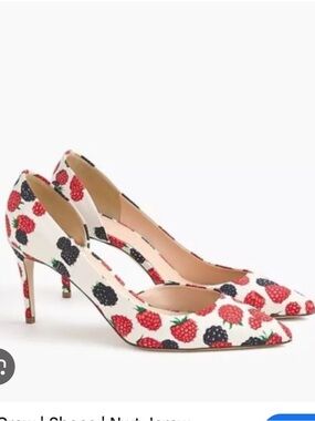 J. Crew D’Orsay Berry Heel